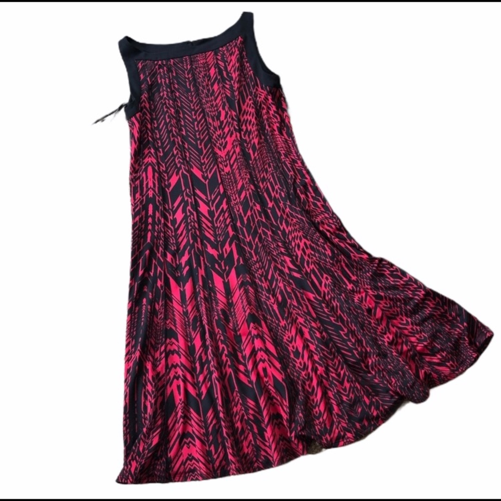 NWT glamour black and red  dress